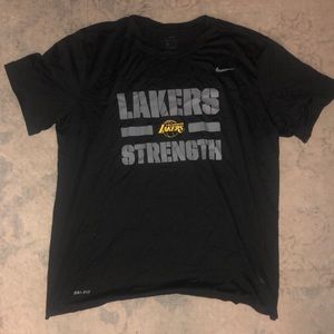 LAKERS Nike Workout Shirt